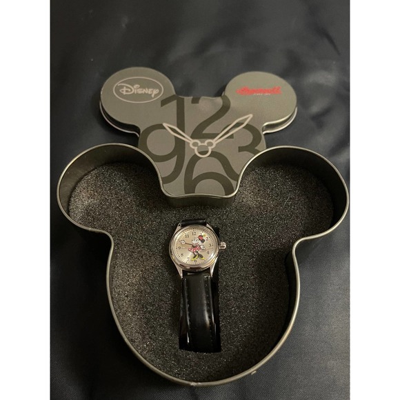 NICE New Ingersoll Disney Petite Minnie Mouse Quartz‎ Womens Dress Watch - Picture 1 of 8